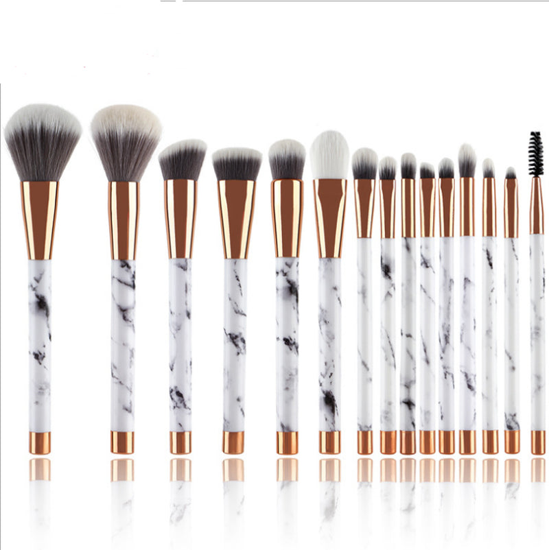 11 Sets of Marble Makeup Brush with Makeup Brush Beauty Makeup Kit 11 Makeup Brush Sets