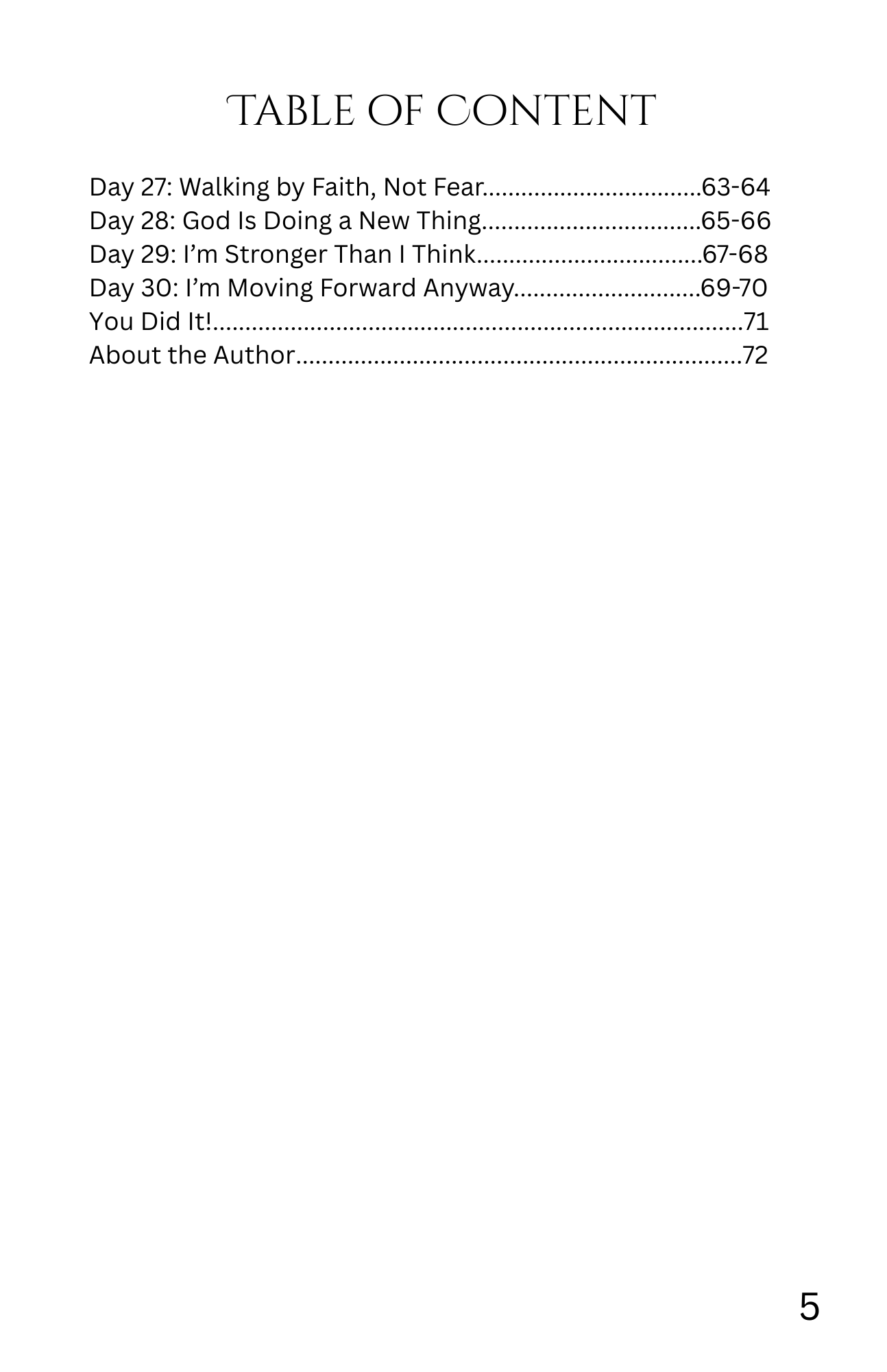 I'm Moving Forward Anyway A 30-Day Devotional (Hardback)