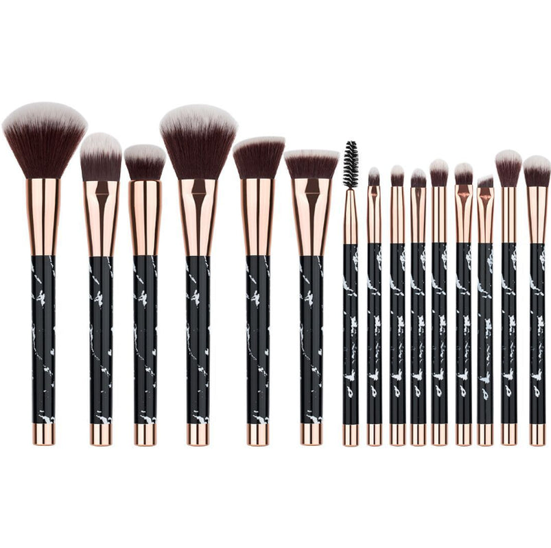 11 Sets of Marble Makeup Brush with Makeup Brush Beauty Makeup Kit 11 Makeup Brush Sets